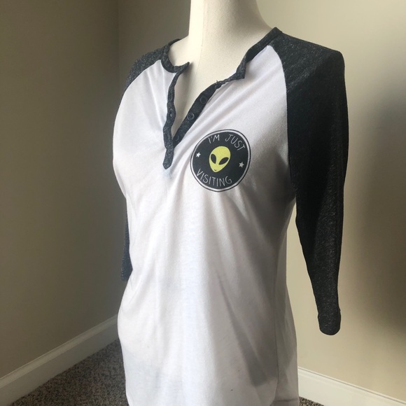 Alien baseball tee - Picture 2 of 3